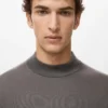 Pull à col roulé 100 % laine