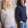 Pull à col roulé en lurex Pull à col roulé en lurex