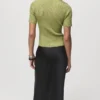 Pull à col roulé en lurex