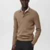 Pull à col roulé en maille