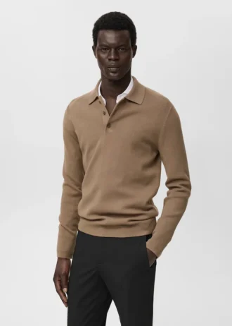 Pull à col roulé en maille