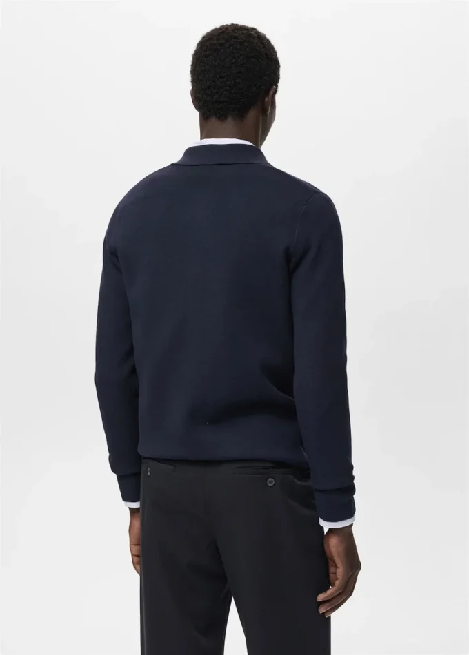 Pull à col roulé en maille