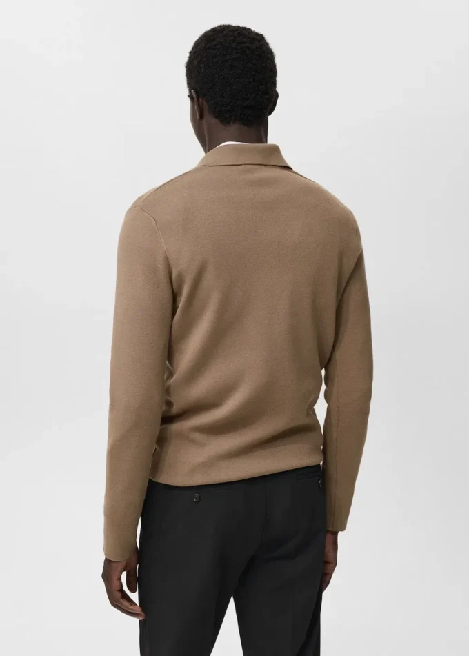 Pull à col roulé en maille