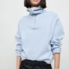 Pull à col roulé et fermeture éclair