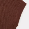 Pull à col roulé et manches courtes Perkins