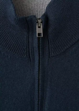 Pull à col zippé