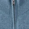 Pull à col zippé
