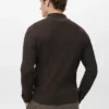Pull côtelé avec col zippé Pull côtelé avec col zippé