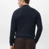Pull côtelé avec col zippé Pull côtelé avec col zippé