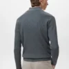 Pull côtelé avec col zippé Pull côtelé avec col zippé