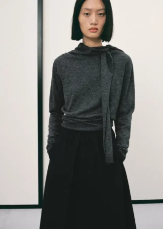 Pull à design combiné