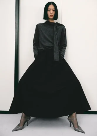 Pull à design combiné