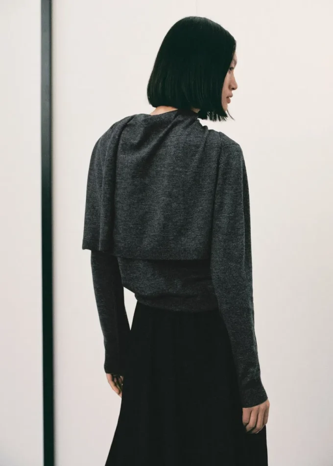 Pull à design combiné