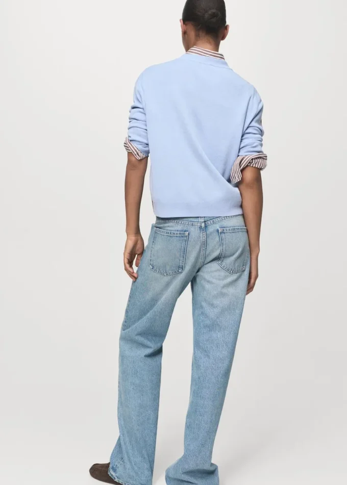 Pull à design combiné