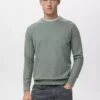 Pull en coton microstructuré Pull en coton microstructuré