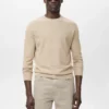 Pull en coton microstructuré Pull en coton microstructuré