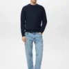 Pull en coton microstructuré Pull en coton microstructuré