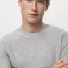 Pull en coton microstructuré Pull en coton microstructuré