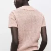 Pull en crochet lurex