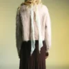 Pull en fausse fourrure