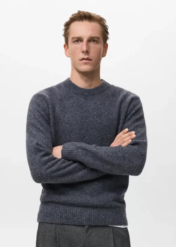 Pull en laine et alpaga mélangés Pull en laine et alpaga mélangés