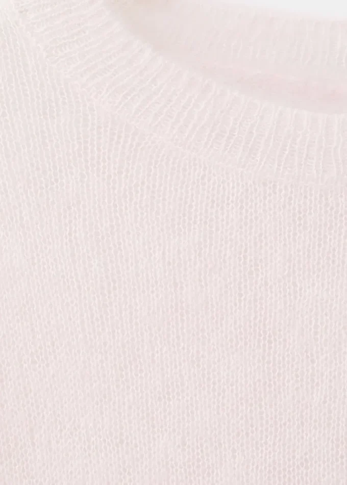 Pull en laine et alpaga mélangés