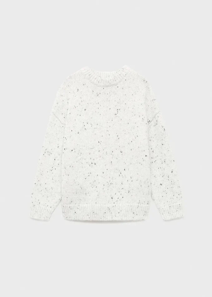 Pull en laine mouchetée Pull en laine mouchetée