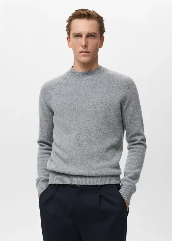 Pull en maille 100 % laine italienne Pull en maille 100 % laine italienne
