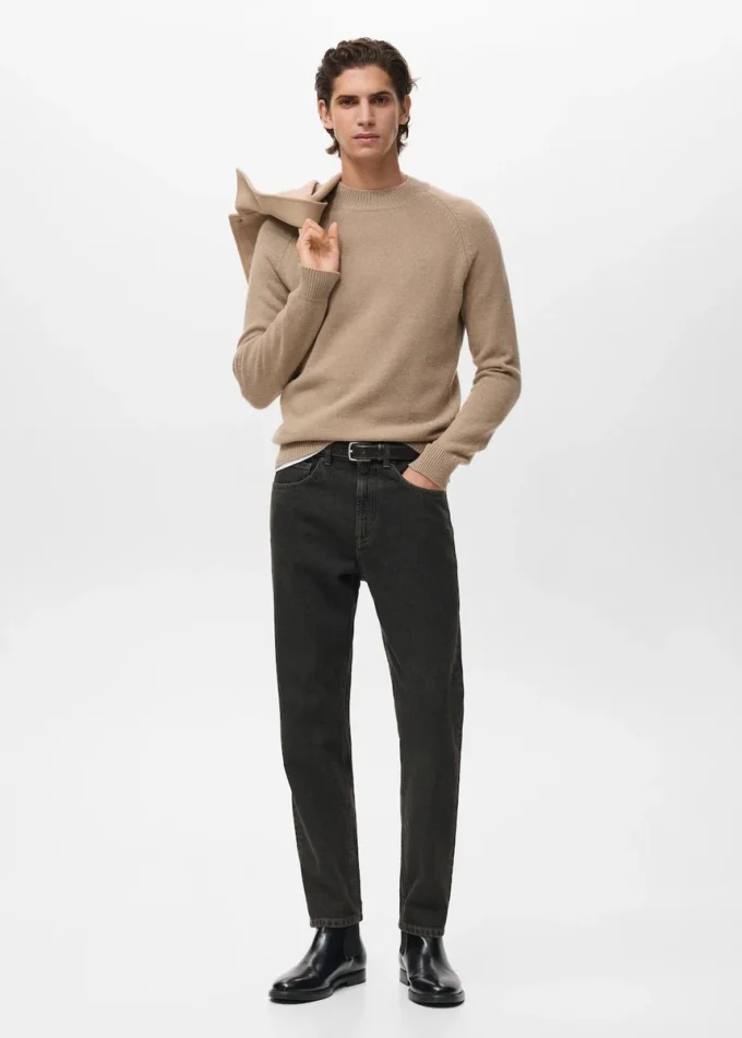Pull en maille 100 % laine italienne Pull en maille 100 % laine italienne