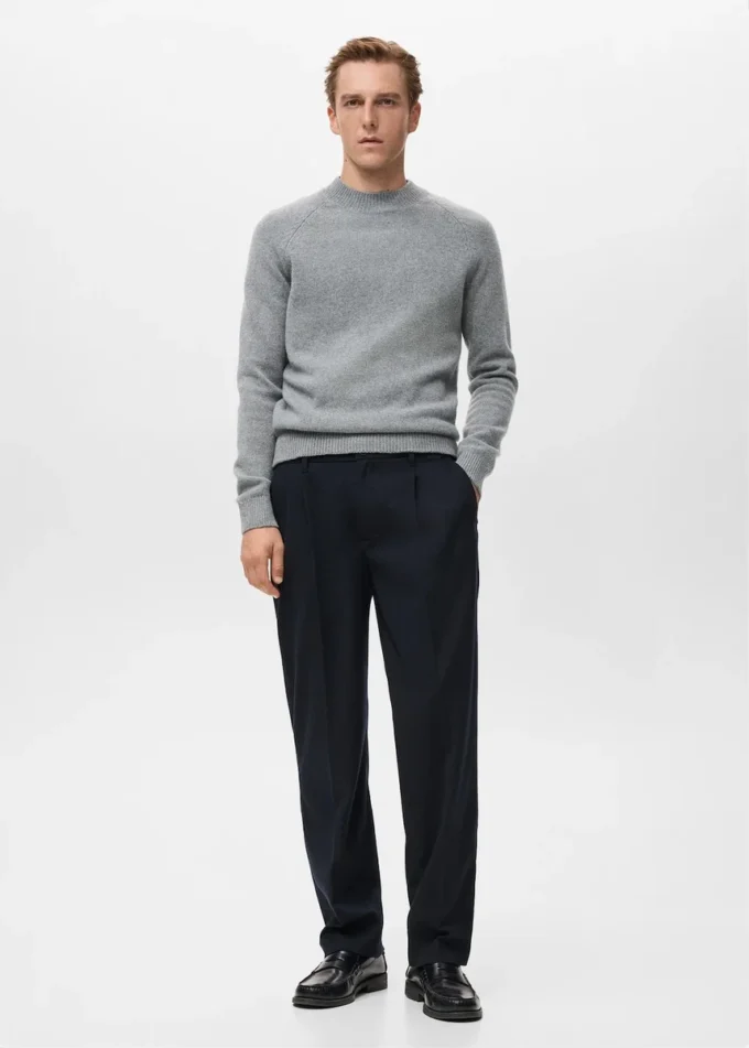 Pull en maille 100 % laine italienne Pull en maille 100 % laine italienne