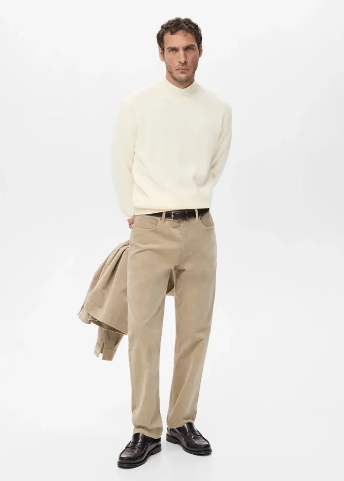 Pull en maille 100 % laine italienne Pull en maille 100 % laine italienne