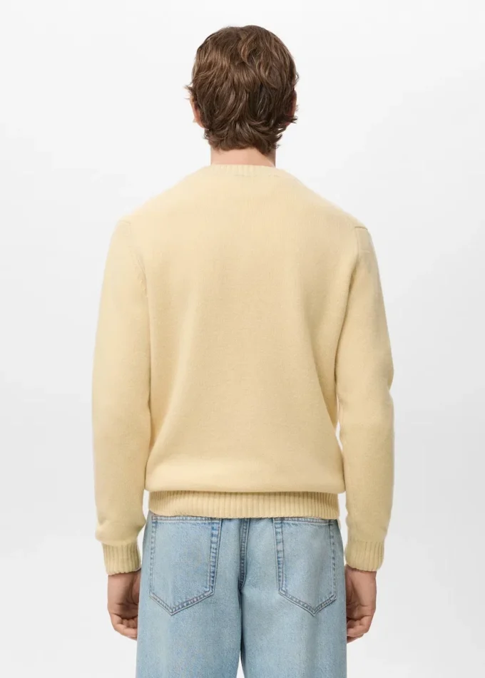 Pull en maille 100 % laine italienne Pull en maille 100 % laine italienne