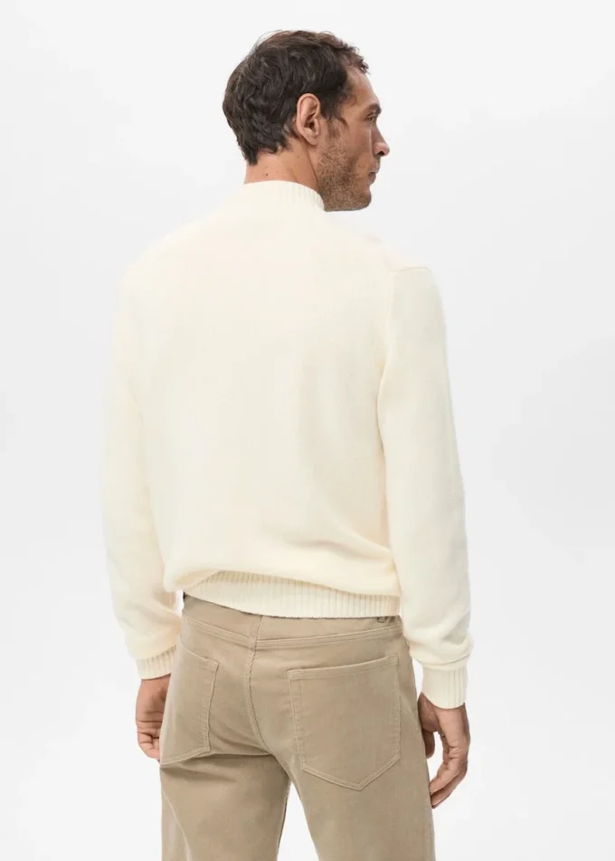 Pull en maille 100 % laine italienne Pull en maille 100 % laine italienne