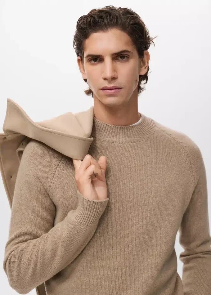 Pull en maille 100 % laine italienne Pull en maille 100 % laine italienne
