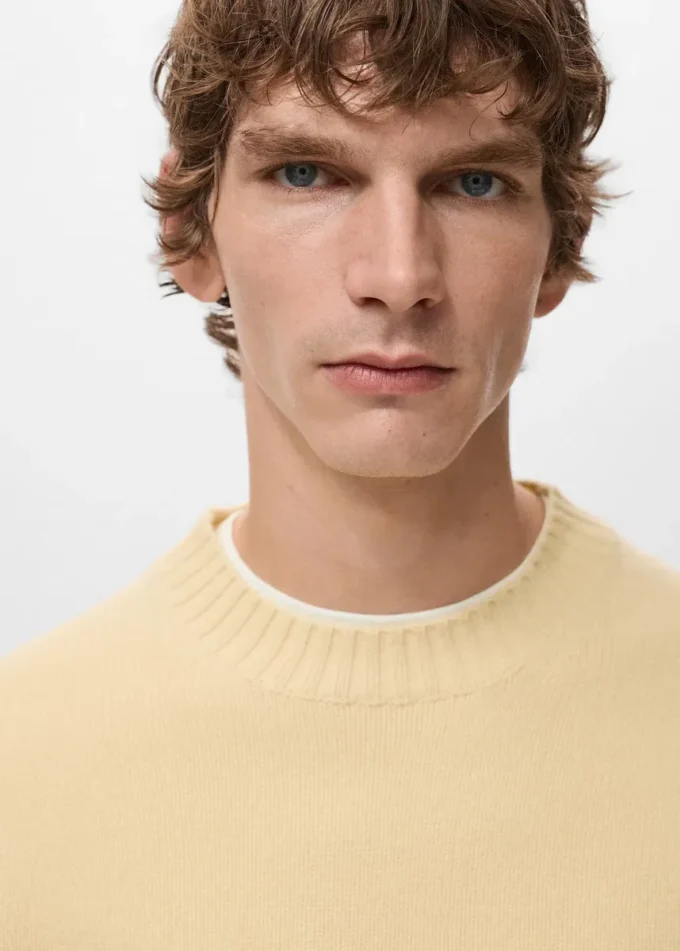 Pull en maille 100 % laine italienne Pull en maille 100 % laine italienne