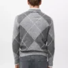 Pull en maille argyle