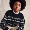 Pull en maille avec bordure Pull en maille avec bordure