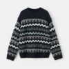 Pull en maille avec bordure Pull en maille avec bordure