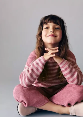 Pull en maille avec boutons
