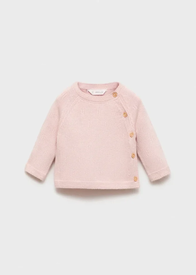 Pull en maille avec boutons Pull en maille avec boutons