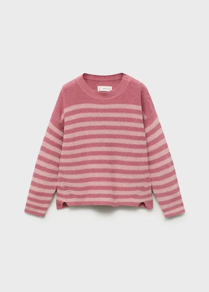 Pull en maille avec boutons Pull en maille avec boutons