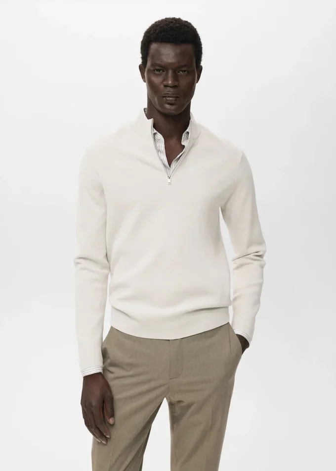 Pull en maille avec col Perkins Pull en maille avec col Perkins