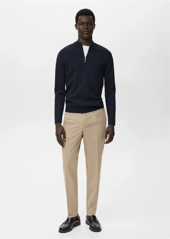 Pull en maille avec col Perkins Pull en maille avec col Perkins