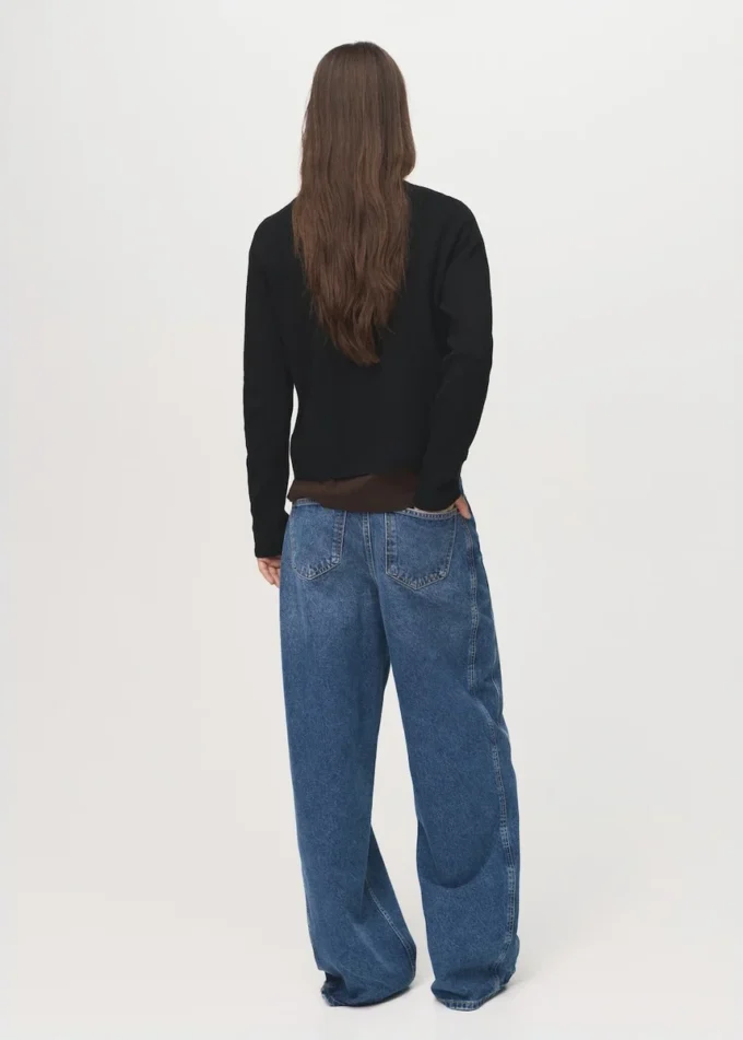 Pull en maille avec col Perkins