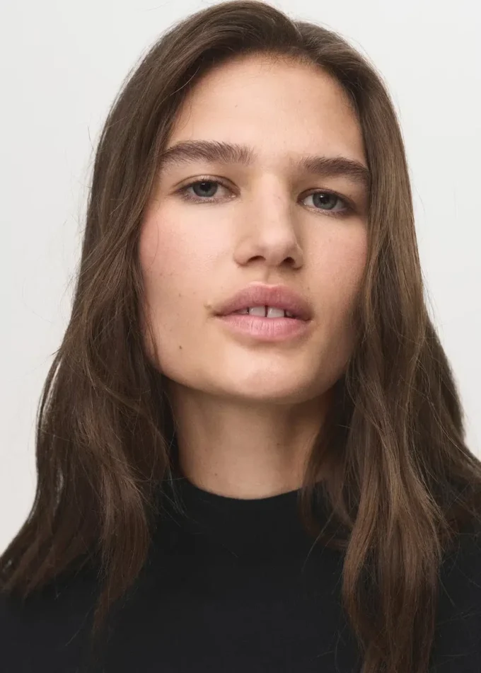 Pull en maille avec col Perkins