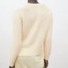 Pull en maille avec fentes à nouer