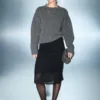 Pull en maille avec paillettes