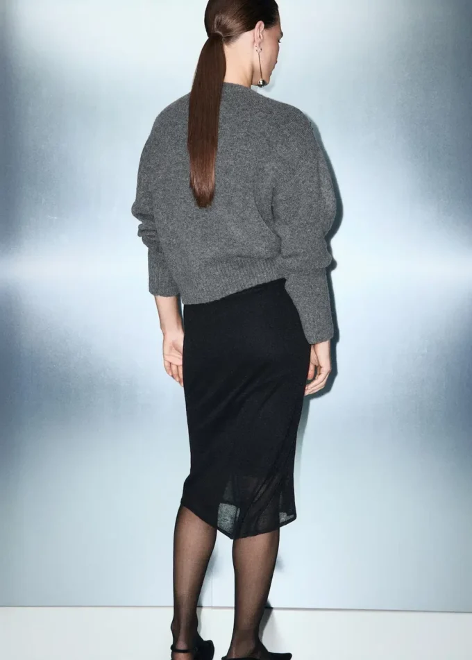 Pull en maille avec paillettes