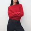 Pull en maille à col rond