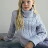 Pull en maille à col roulé Pull en maille à col roulé